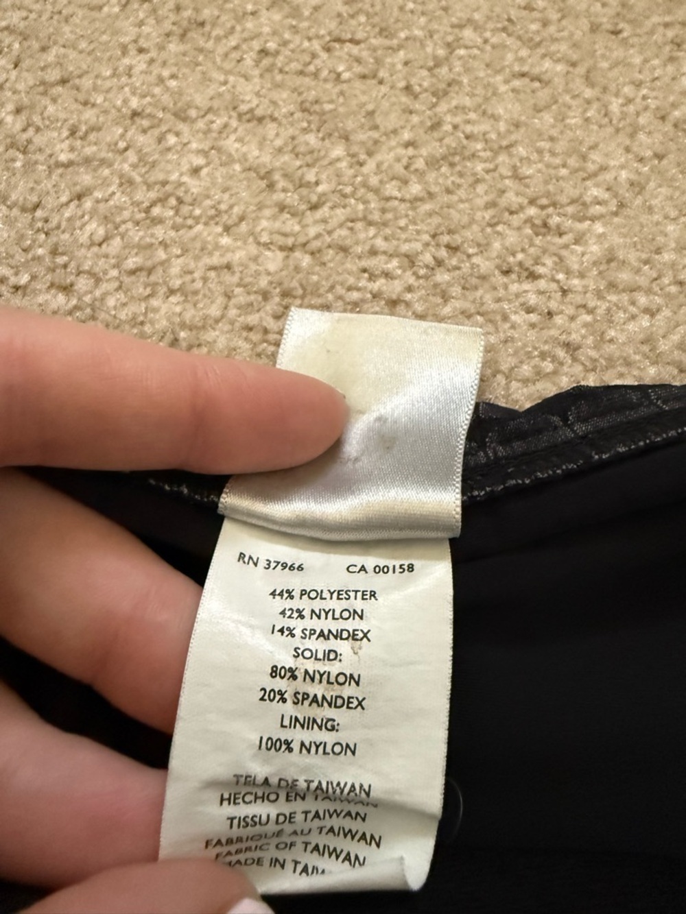 Vintage Nike Athletic Skirt Swim Skirt Running Tennis Built in Underwear - Picture 10 of 10